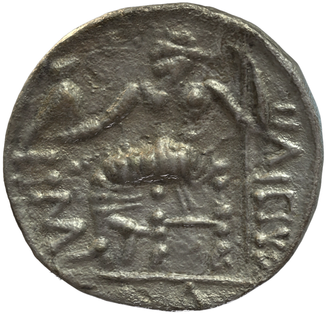 عملة فضية ما قبل الإسلام SAA213N