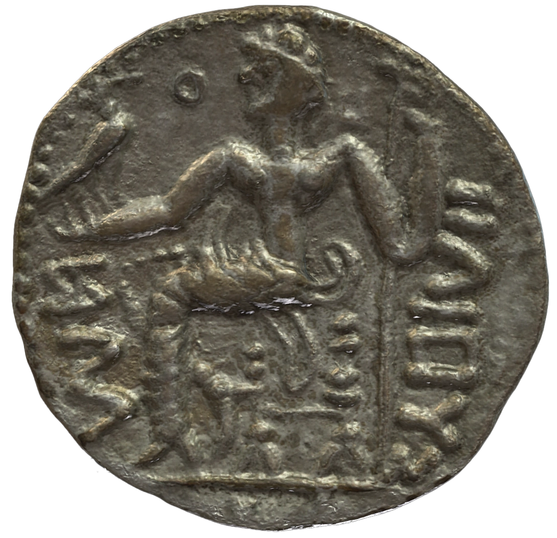 عملة فضية ما قبل الإسلام SAA211N