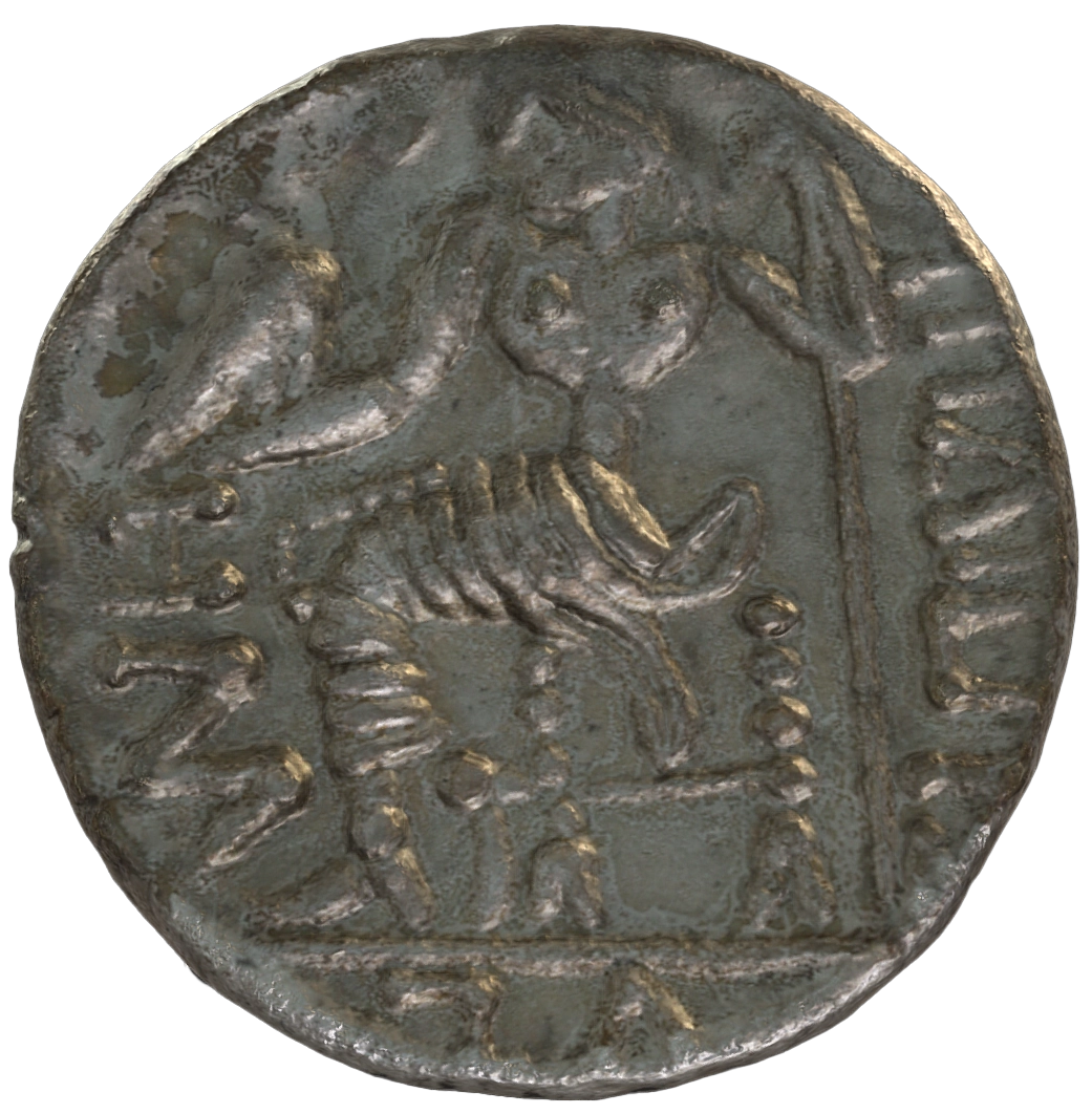 عملة فضية ما قبل الإسلام SAA209N