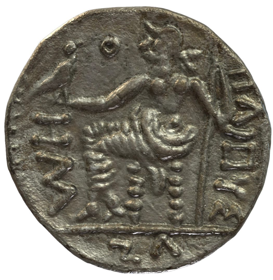 Pre-Islamic Silver Coin SAA201N