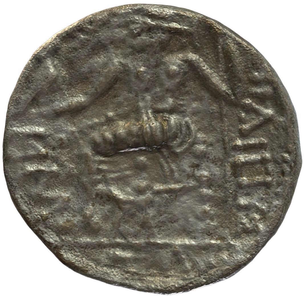 عملة فضية ما قبل الإسلام SAA198N