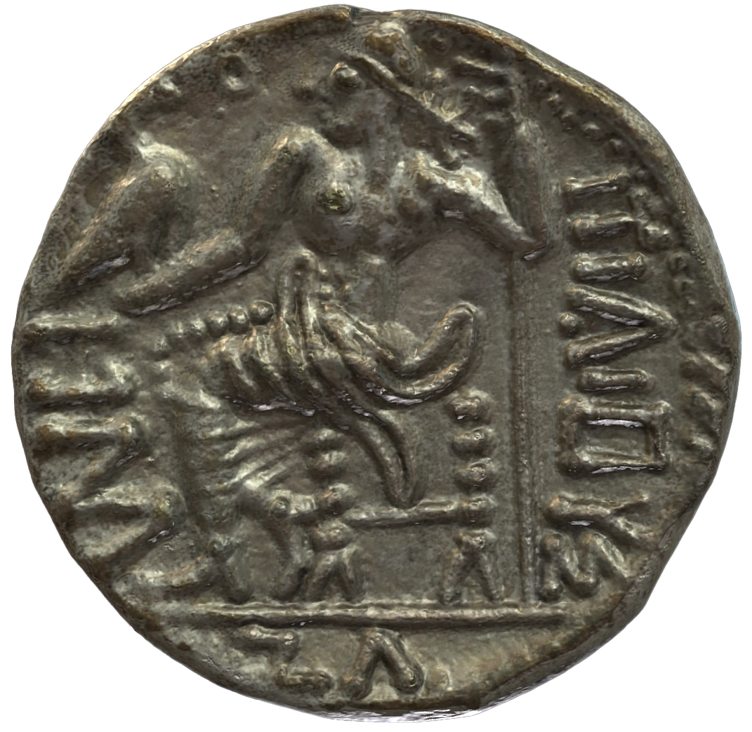 عملة فضية ما قبل الإسلام SAA196N