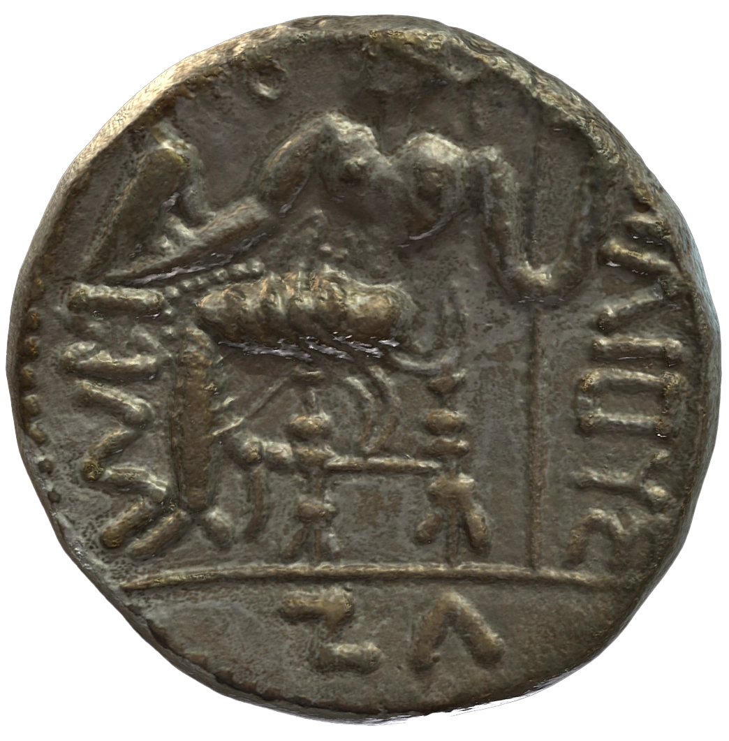 عملة فضية ما قبل الإسلام SAA164N_LP