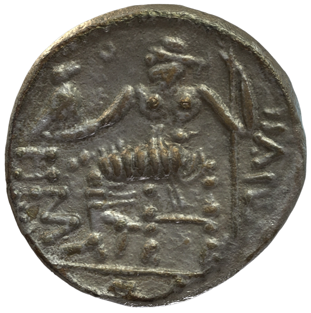 عملة فضية ما قبل الإسلام SAA187N