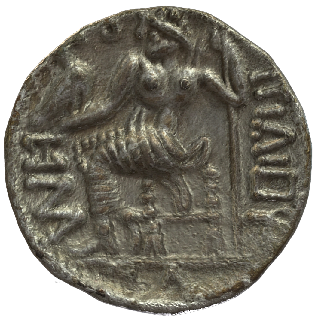 عملة فضية ما قبل الإسلام SAA185N