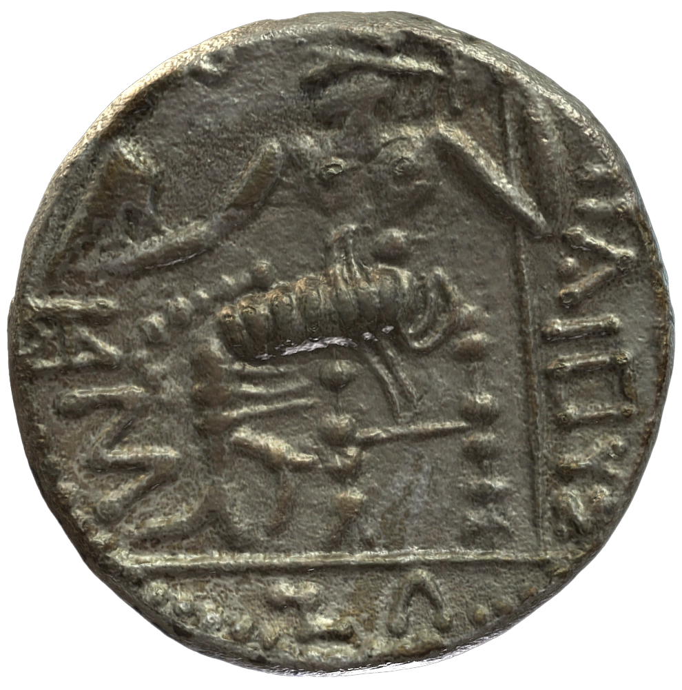 عملة فضية ما قبل الإسلام SAA172N