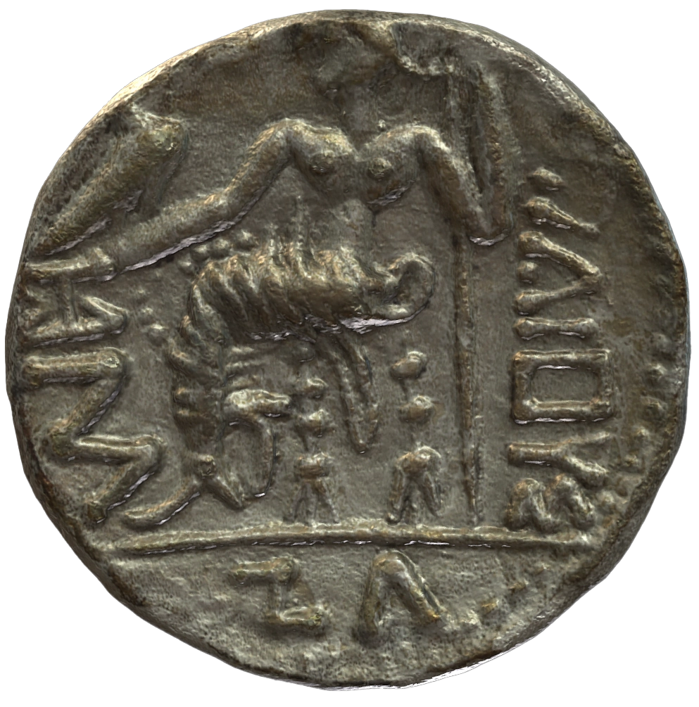 Pre-Islamic Silver Coin SAA171N