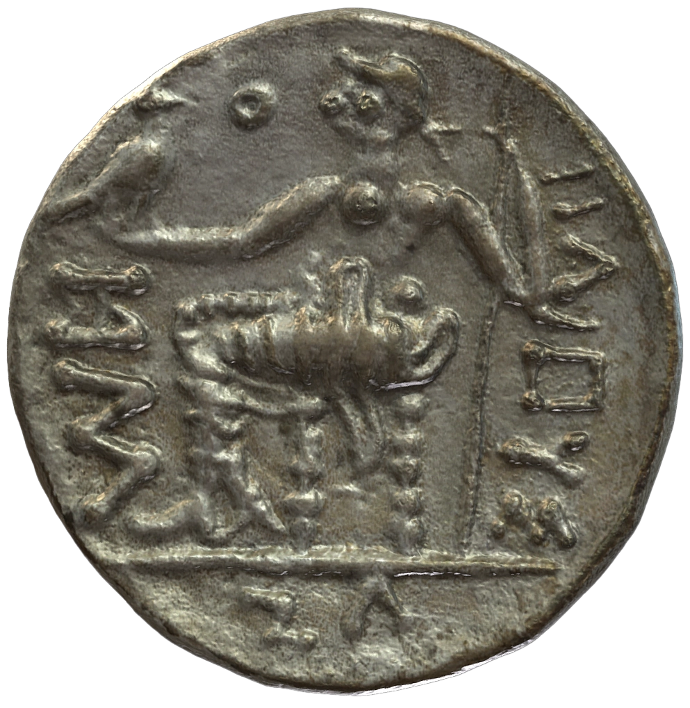 Pre-Islamic Silver Coin SAA169N