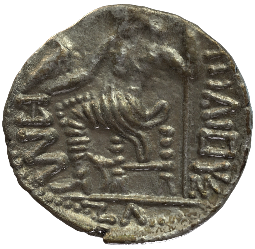 Pre-Islamic Silver Coin SAA166N