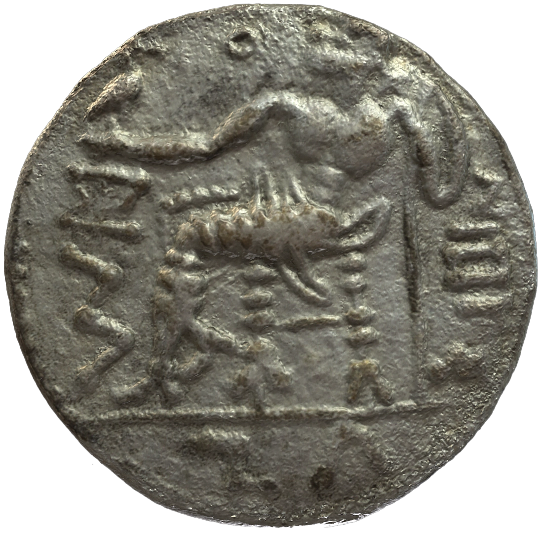 Pre-Islamic Silver Coin SAA155N