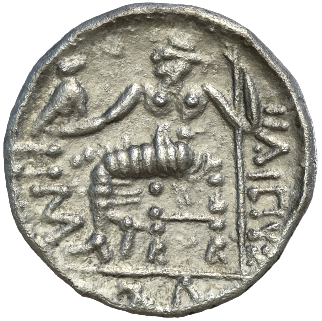 عملة فضية ما قبل الإسلام SAA032N