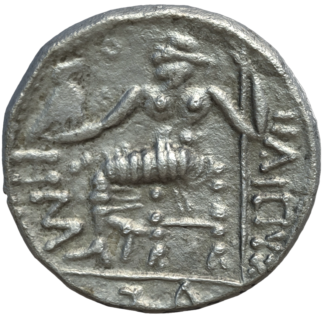 عملة فضية ما قبل الإسلام SAA033N