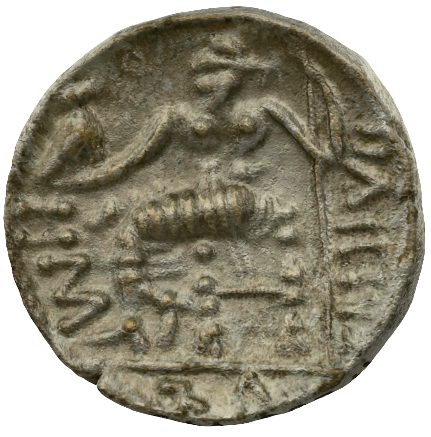 عملة فضية ما قبل الإسلام SAA097N