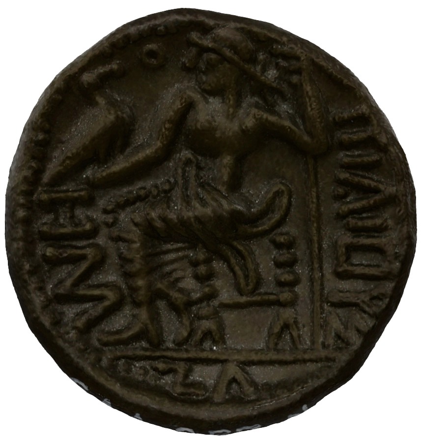 عملة فضية ما قبل الإسلام SAA257N