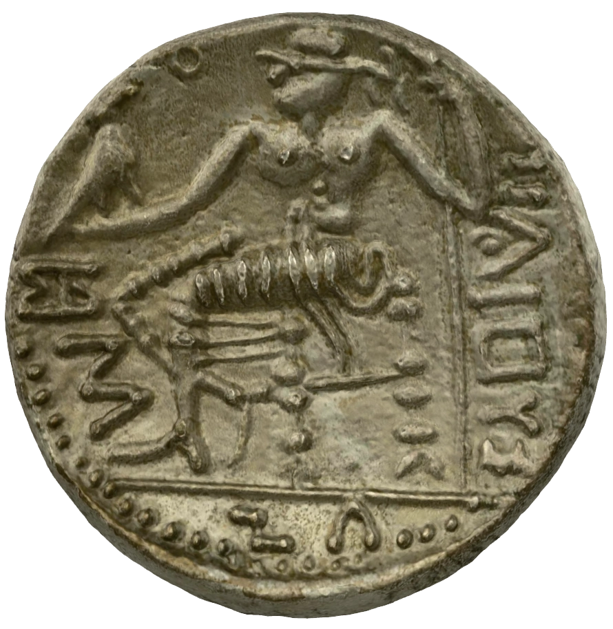 عملة فضية ما قبل الإسلام SAA366N