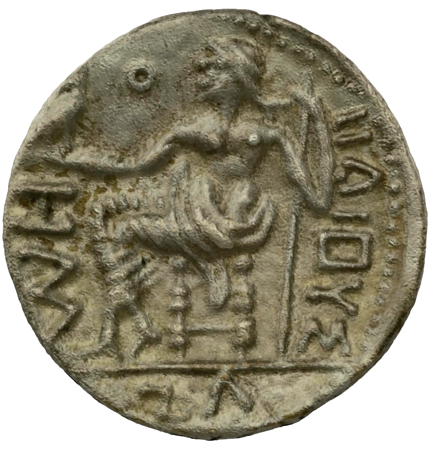 عملة فضية ما قبل الإسلام SAA069N