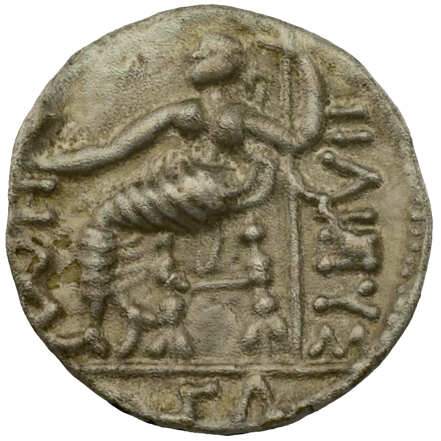 عملة فضية ما قبل الإسلام SAA074N