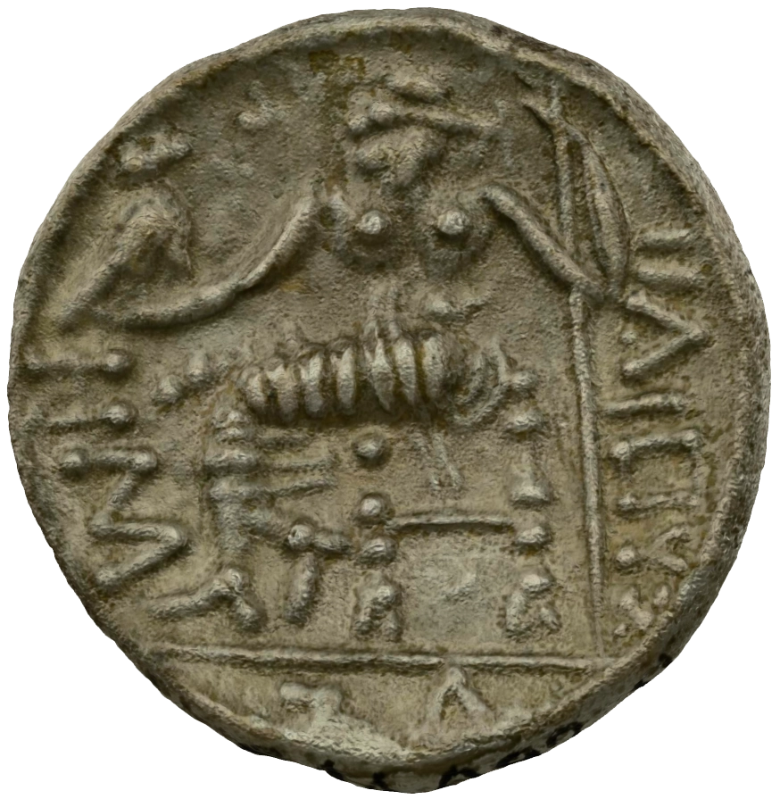 عملة فضية ما قبل الإسلام SAA082N