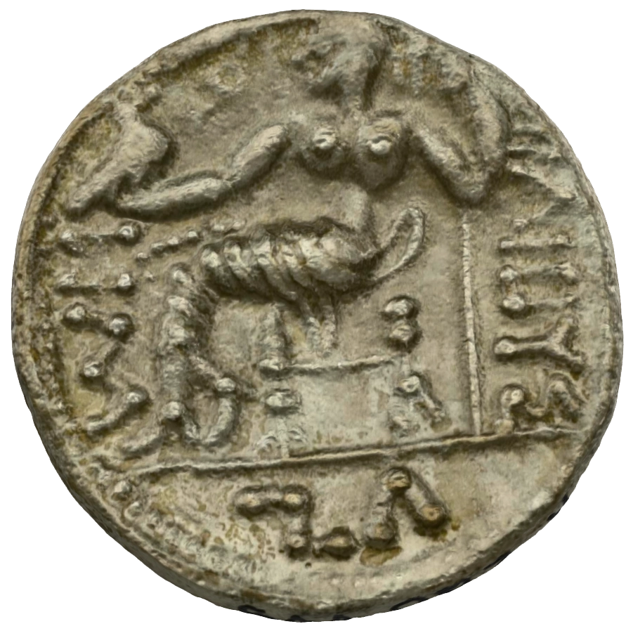 عملة فضية ما قبل الإسلام SAA083N