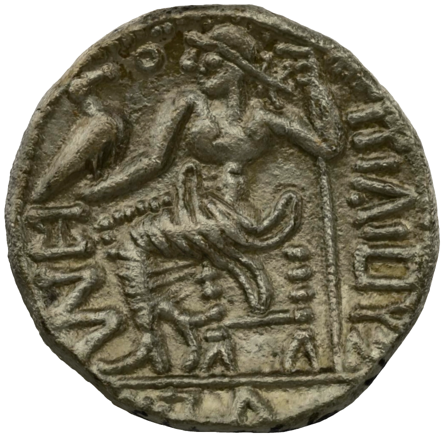 عملة فضية ما قبل الإسلام SAA066N