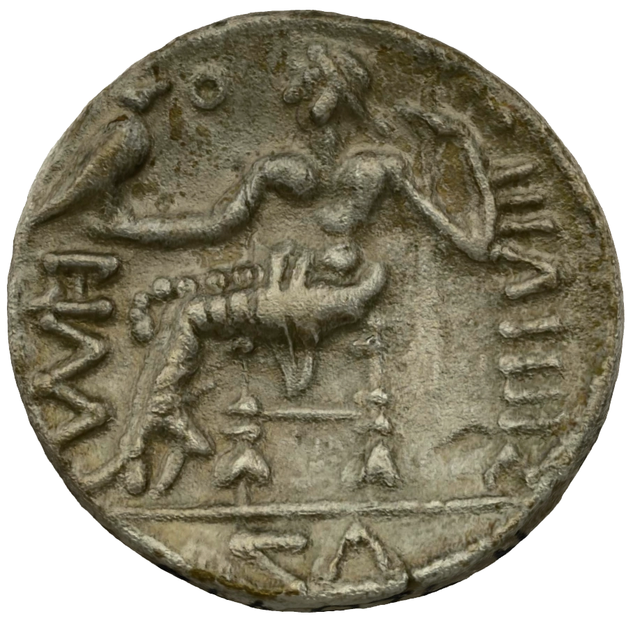 عملة فضية ما قبل الإسلام SAA076N