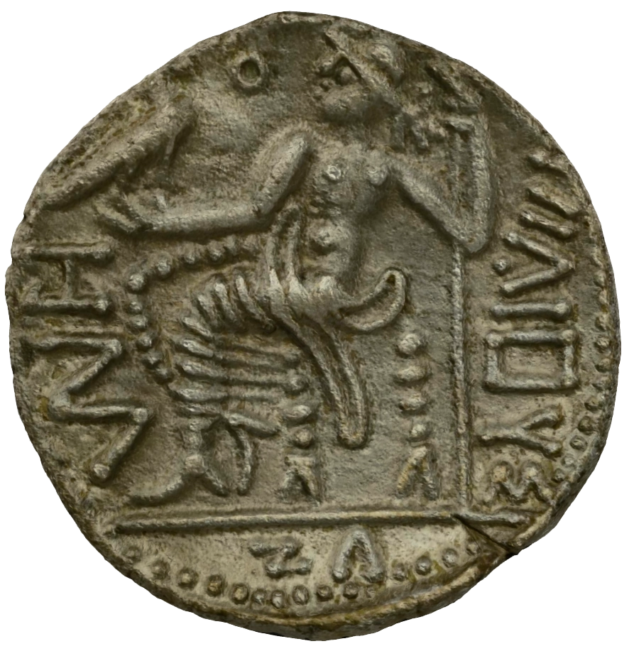 Pre-Islamic Silver Coin SAA081N