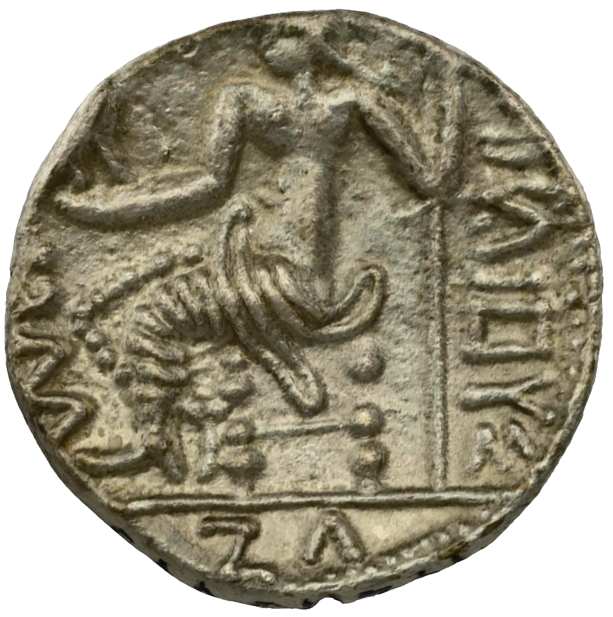 عملة فضية ما قبل الإسلام SAA047N