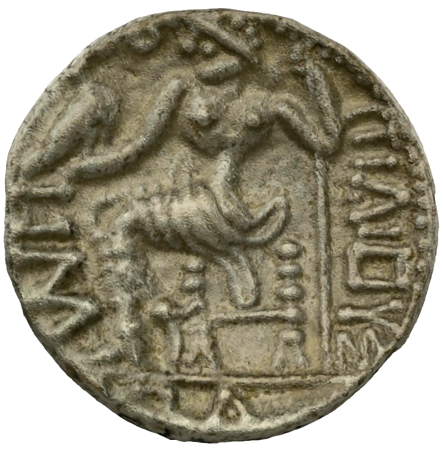 عملة فضية ما قبل الإسلام SAA046N