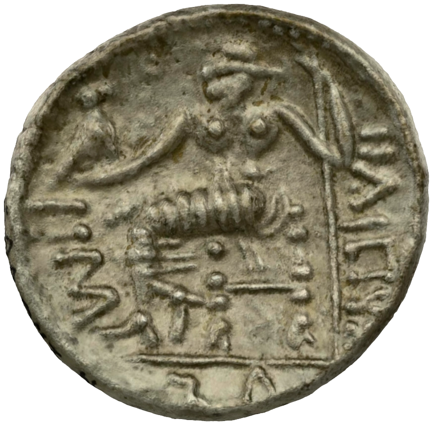 عملة فضية ما قبل الإسلام SAA043N