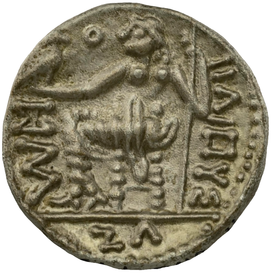 عملة فضية ما قبل الإسلام SAA042N