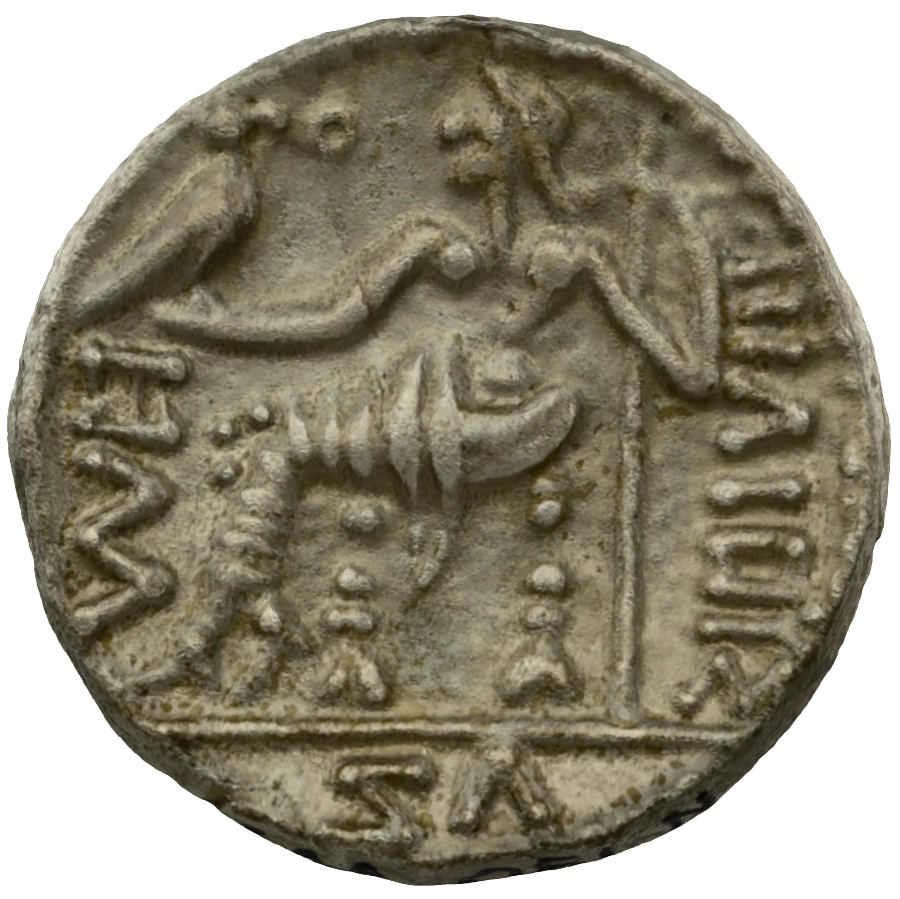 عملة فضية ما قبل الإسلام SAA051N