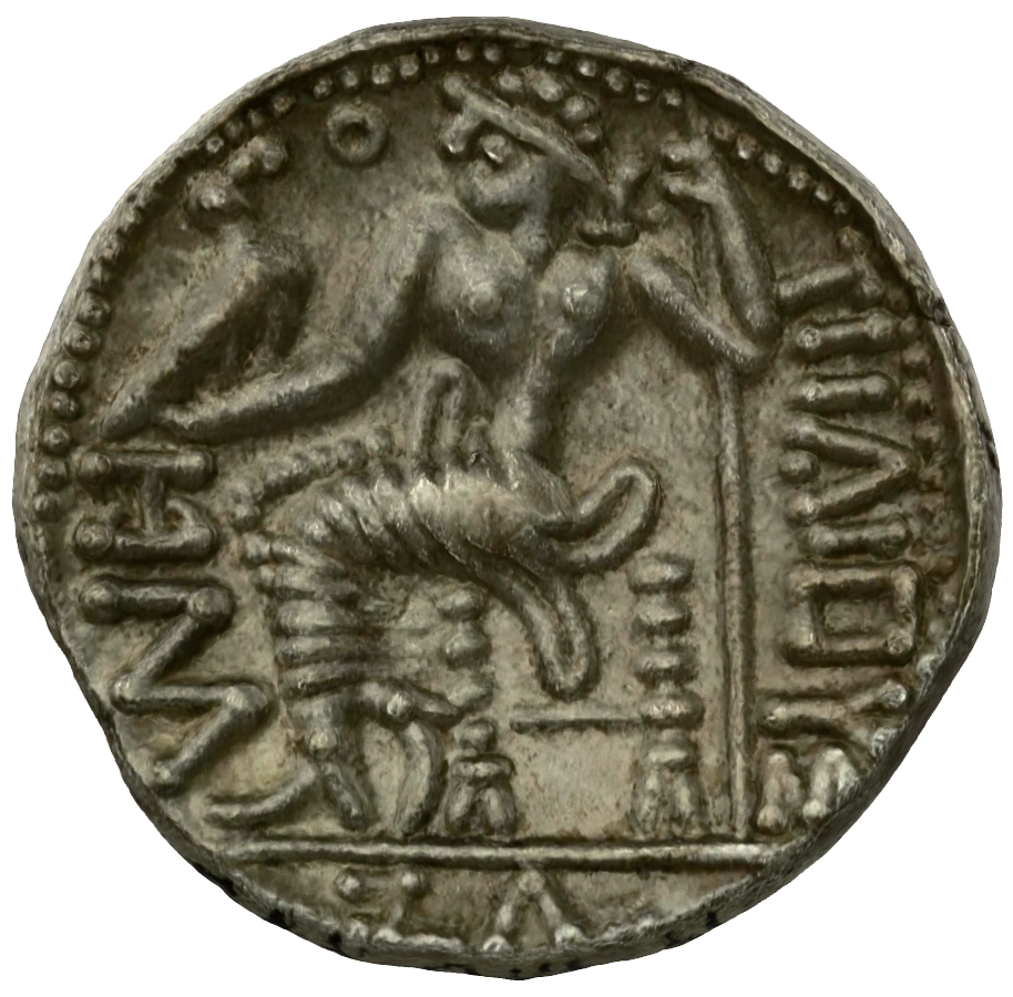 عملة فضية ما قبل الإسلام SAA041N