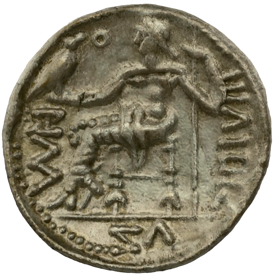 عملة فضية ما قبل الإسلام SAA037N