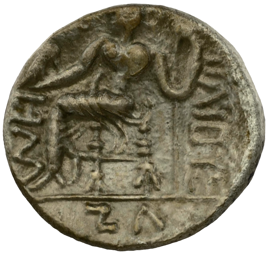 عملة فضية ما قبل الإسلام SAA020N