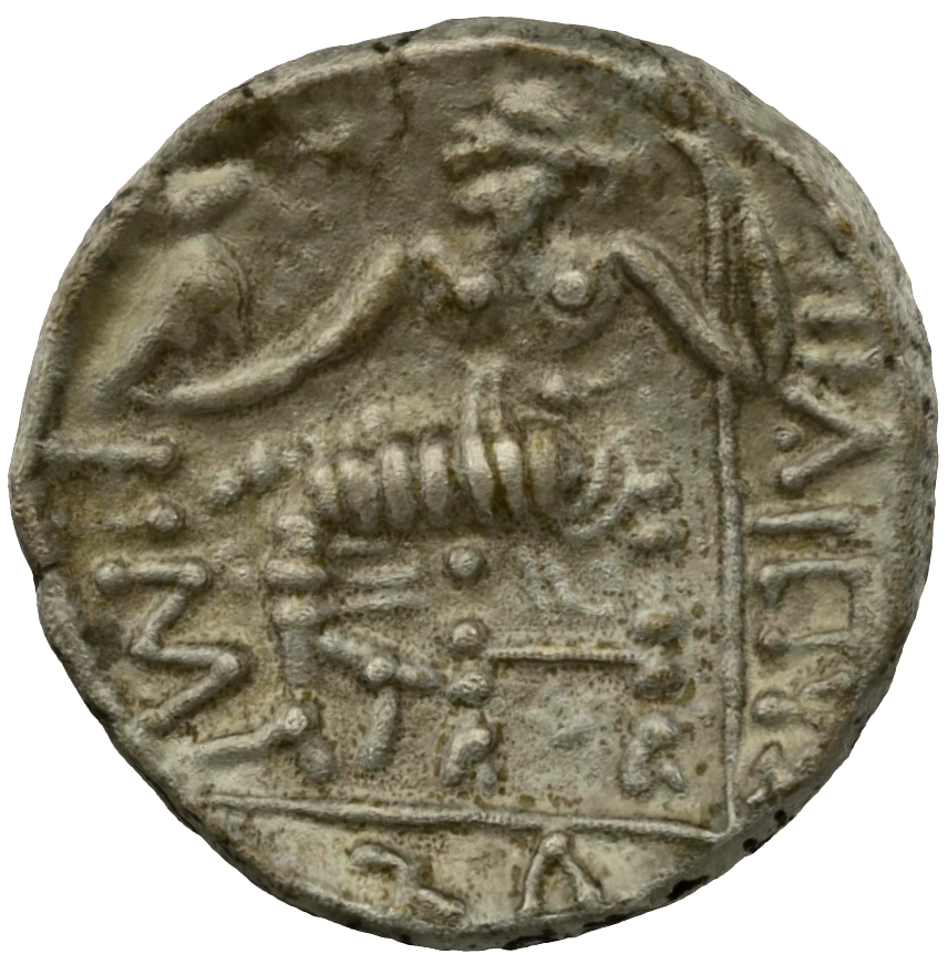 عملة فضية ما قبل الإسلام SAA030N