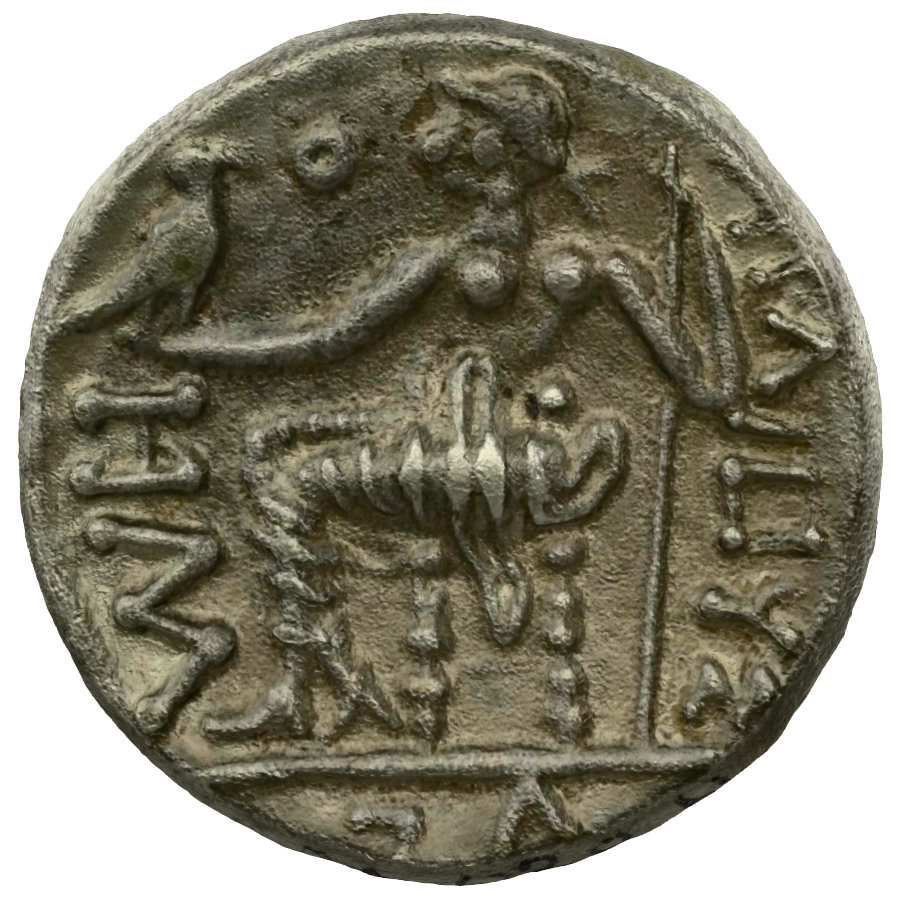 عملة فضية ما قبل الإسلام SAA028N