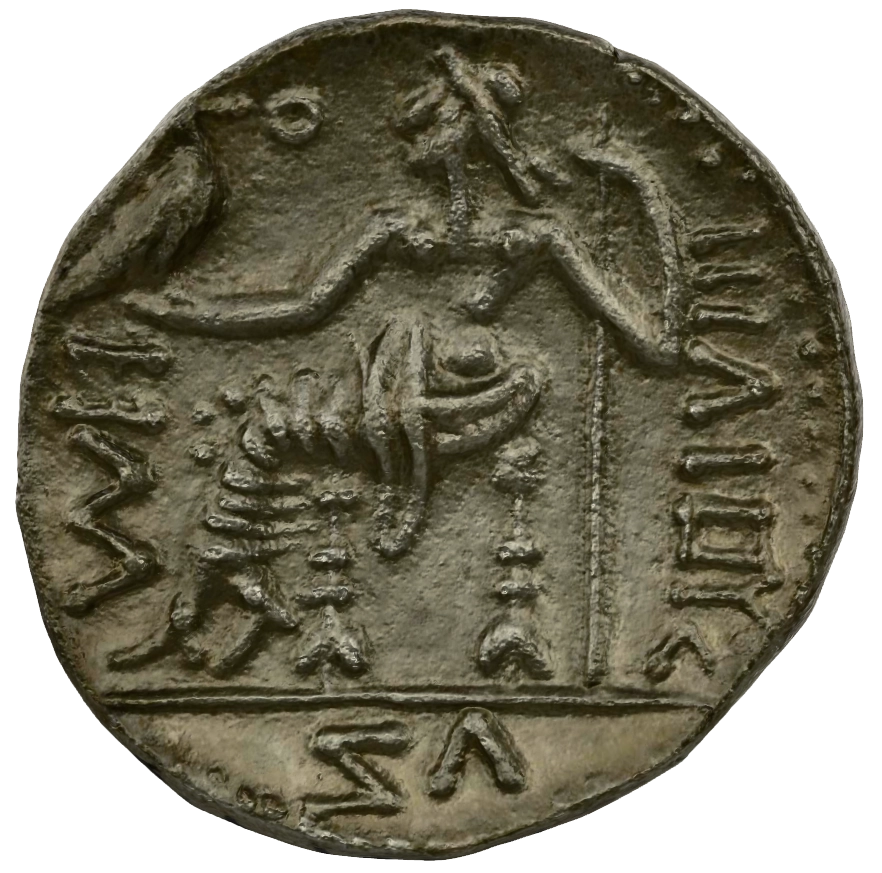 عملة فضية ما قبل الإسلام SAA101N