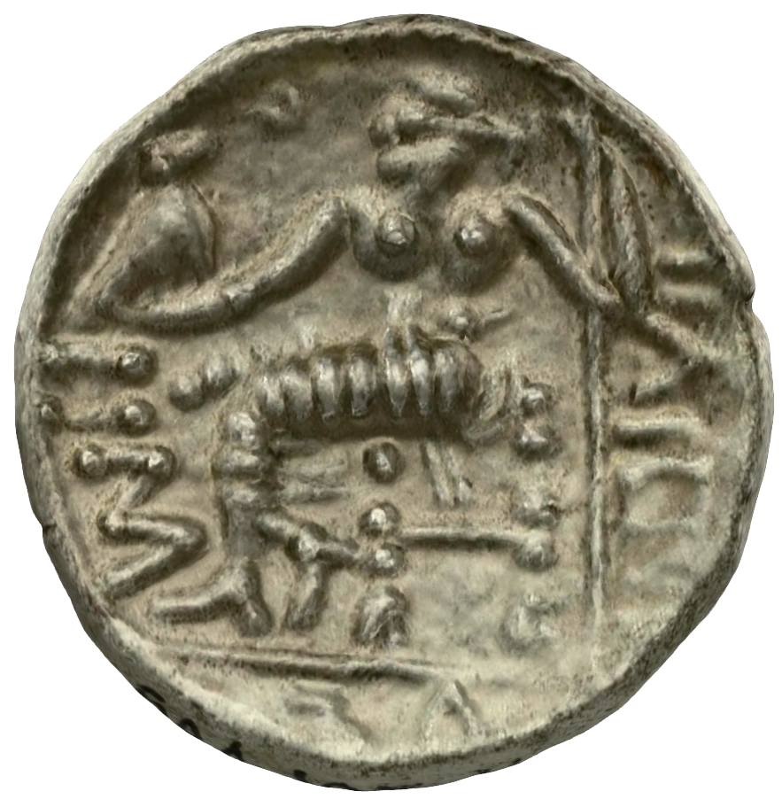 عملة فضية ما قبل الإسلام SAA103N