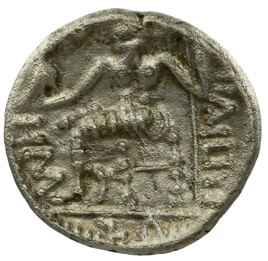 عملة فضية ما قبل الإسلام SAA124N