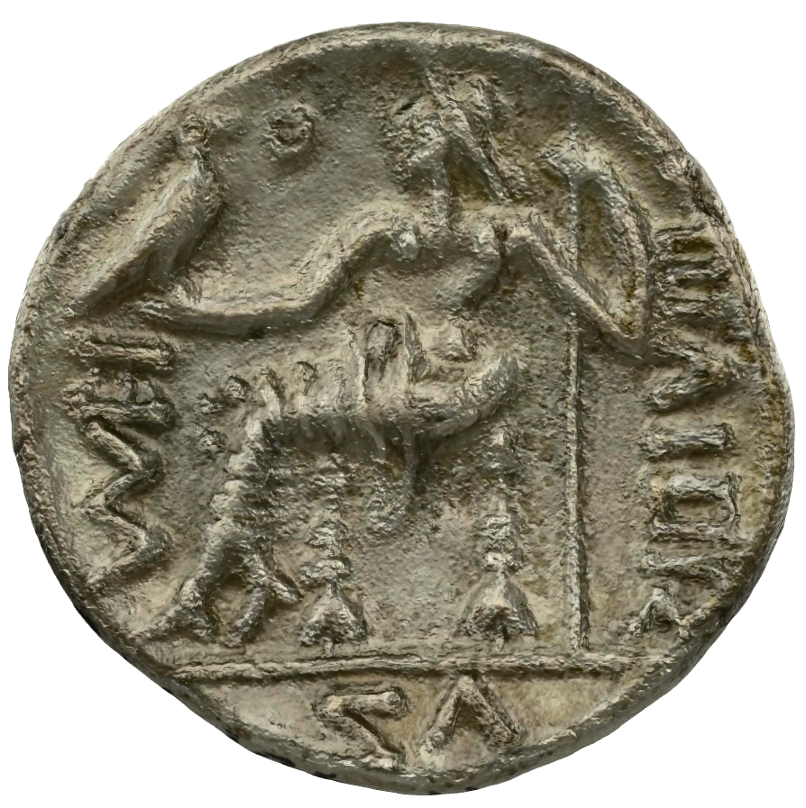 عملة فضية ما قبل الإسلام SAA126N