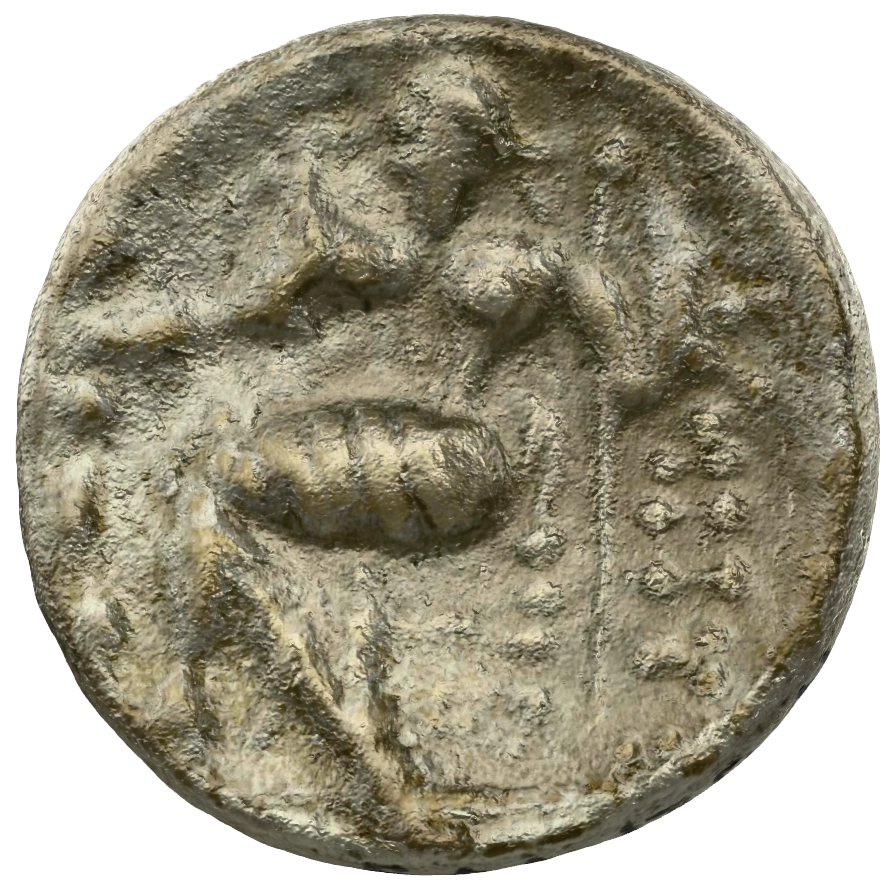 عملة فضية ما قبل الإسلام SAA138N