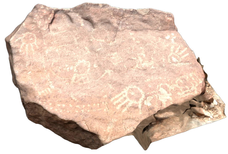 Petroglyph 3 (VALLEY 1), Wadi al Hilo, Sharjah