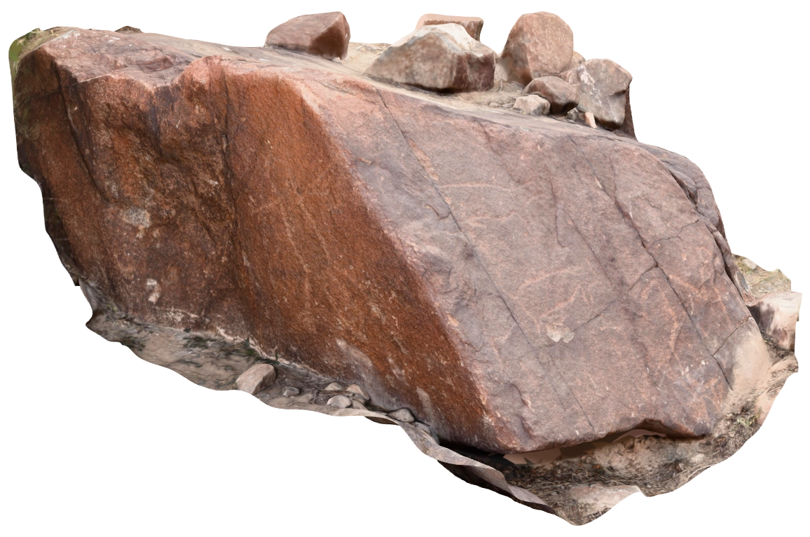 النقش الصخري 2 (الوادي 1)، وادي الحلو، الشارقة