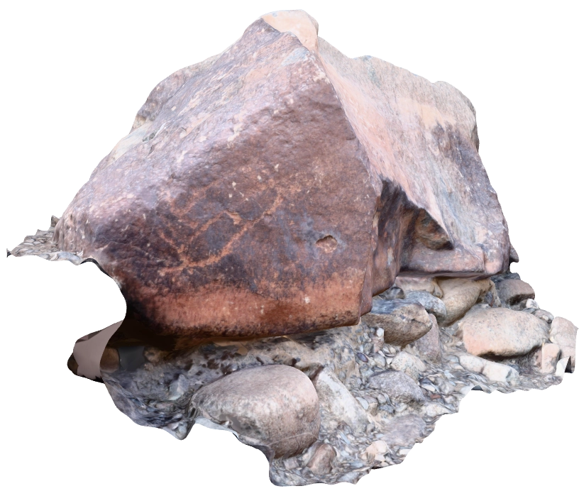 النقش الصخري 17 (المنطقة 1)، وادي الحلو، الشارقة