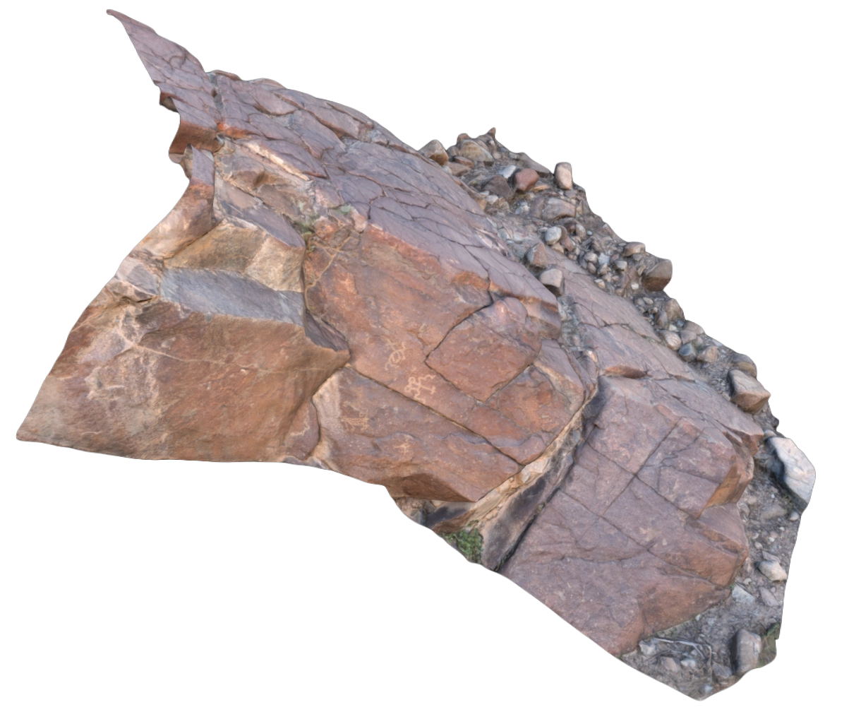 النقش الصخري 21 (المنطقة 1)، وادي الحلو، الشارقة