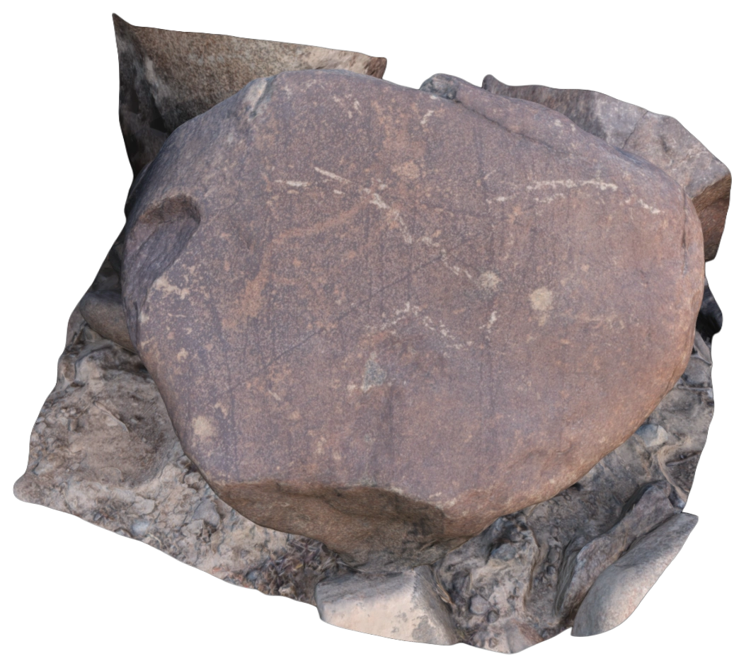 النقش الصخري 18 (المنطقة 1)، وادي الحلو، الشارقة