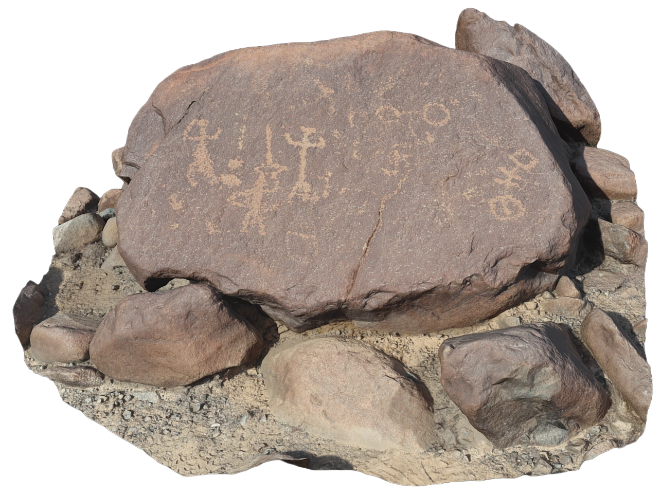 النقش الصخري 11 (المنطقة 2)، وادي الحلو، الشارقة