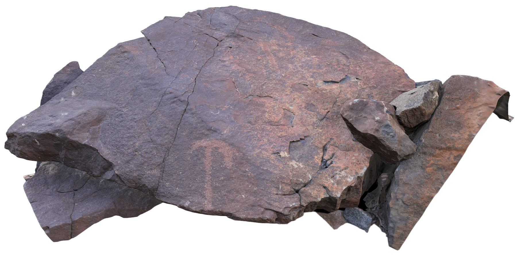 النقش الصخري RA8، لولية، الشارقة