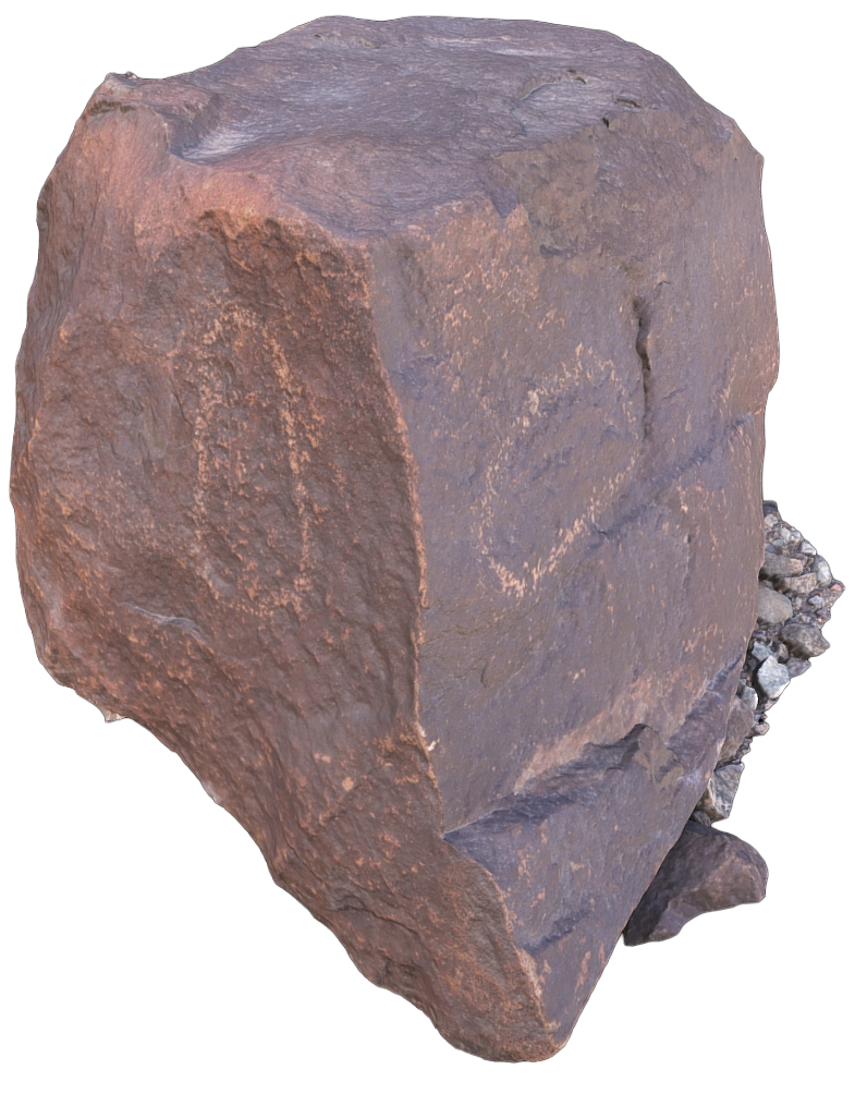 النقش الصخري RA3، لولية، الشارقة