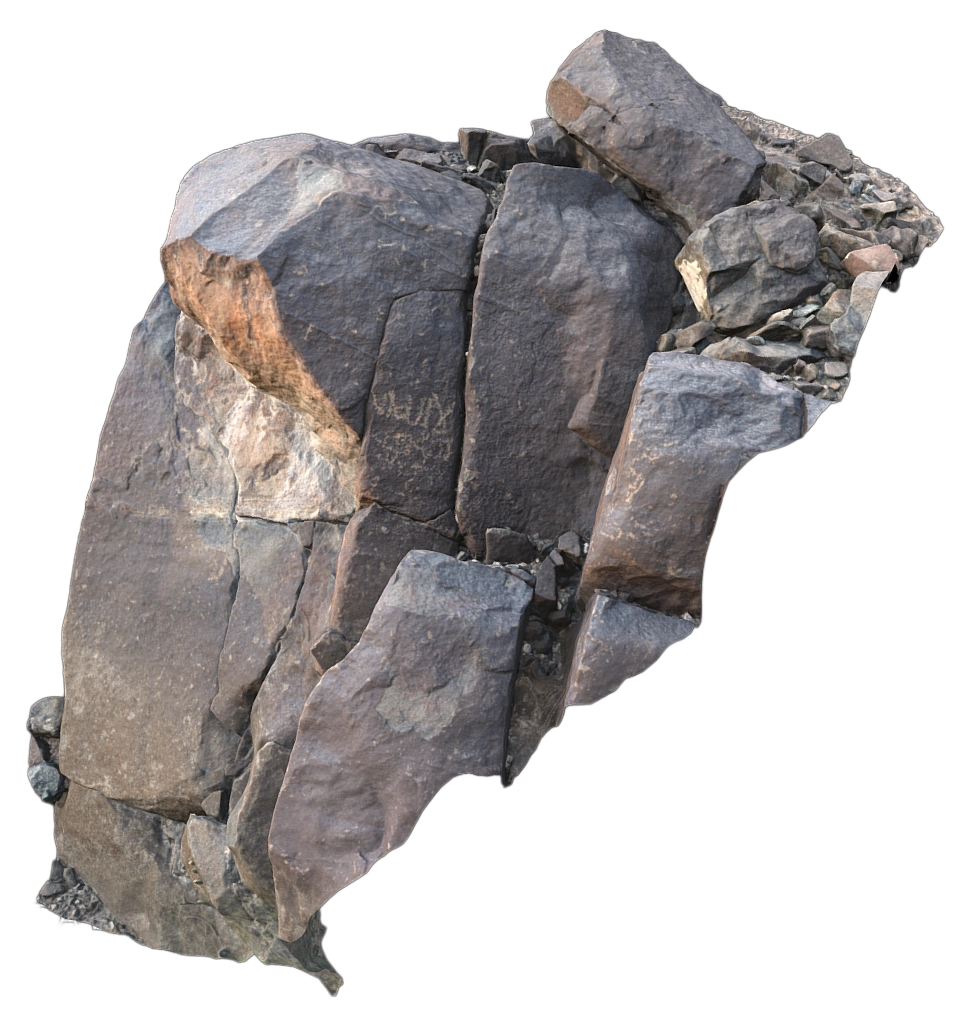 النقش الصخري RA2، لولية، الشارقة